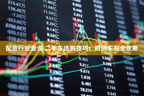 配资行业查询 二手车选购技巧：辨别车况全攻略